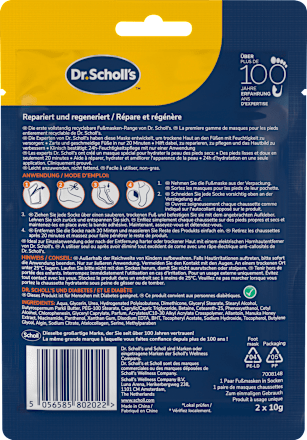 Fußmaske Socken ​mit Manuka-Honig (1 Paar) Scholl