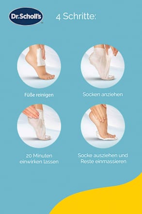 Fußmaske Socken ​mit Manuka-Honig (1 Paar) Scholl