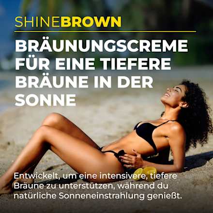Bräunungsbeschleuniger Creme tropical shine brown Byrokko