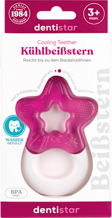 Kühlbeißstern pink dentistar