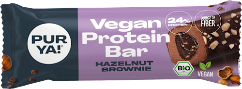 Proteinriegel Hazelnut Brownie, vegan PURYA!