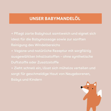 Babyöl Mandel boep