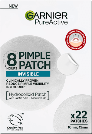 Hidrokoloidni obliži proti mozoljem 8h Pimple Patch Invisible GARNIER PureActive