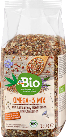 Bio omega-3 magmix, lenmag, kendermag és chiamag dmBio