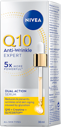 Q10 Anti-Wrinkle Expert Dual Action serum za lice protiv bora NIVEA