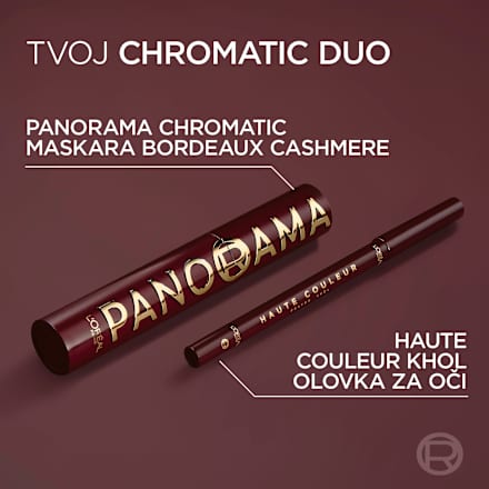 Maskara Panorama Chromatic – Bordeaux Cashmere L'ORÉAL PARiS