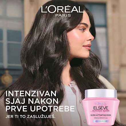 Maska za kosu Glycolic Gloss L'ORÉAL PARiS ELSEVE