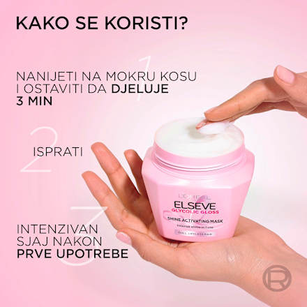 Maska za kosu sa glikolnom kiselinom L'ORÉAL PARiS ELSEVE