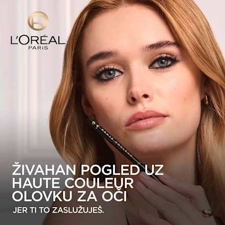 Olovka za oči Haute Couleur – 110 Noir Silk L'ORÉAL PARiS