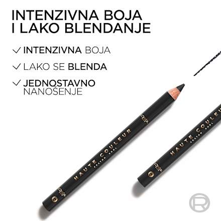 Olovka za oči Haute Couleur – 110 Noir Silk L'ORÉAL PARiS