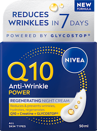 Noćna krema protiv bora Q10 Power NIVEA