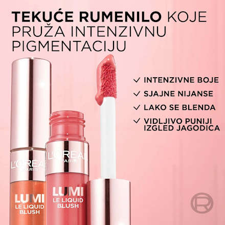 Tekuće rumenilo Lumi – 645 Berry Glow L'ORÉAL PARiS
