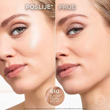 Highlighter u stiku Lumi Le Glass – 610 Glassy Pearl Eclat L'ORÉAL PARiS
