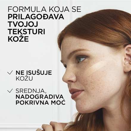 true match tekući puder – 6.N Honey L'ORÉAL PARiS