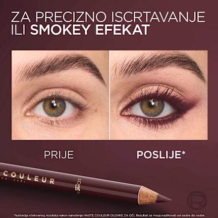 Olovka za oči Haute Couleur – 150 Bordeaux Cashmere L'ORÉAL PARiS