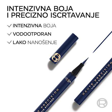 Tuš za oči Haute Precision – 030 Blue Suede L'ORÉAL PARiS