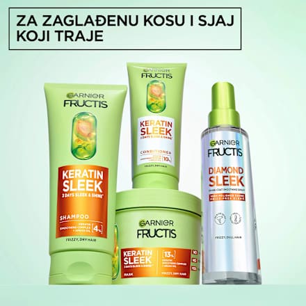 Maska za kosu Keratin Sleek GARNIER FRUCTIS