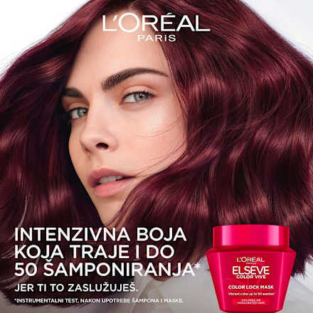 Maska za kosu Color Vive L'ORÉAL PARiS ELSEVE
