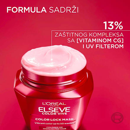 Color Vive maska za obojenu kosu L'ORÉAL PARiS ELSEVE