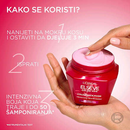 Maska za kosu Color Vive L'ORÉAL PARiS ELSEVE