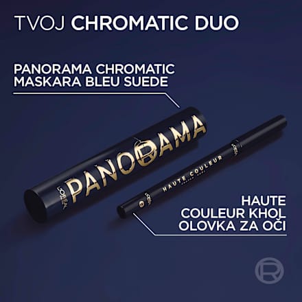 Maskara Panorama Chromatic – Bleu Suede L'ORÉAL PARiS