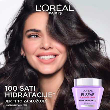 Maska za kosu Hydra Hyaluronic L'ORÉAL PARiS ELSEVE
