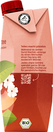Eistee, Amber Schwarztee Pfirsich-Holunderblüte share