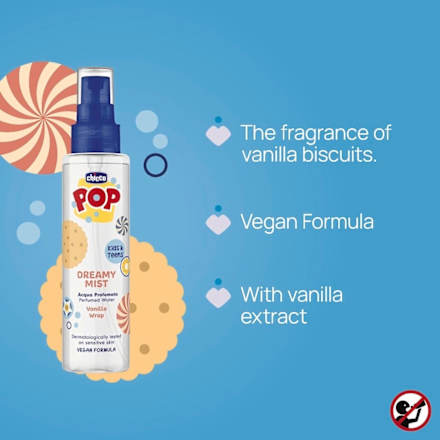 parfémovaná tělová voda Pop Vanilla wrap Chicco