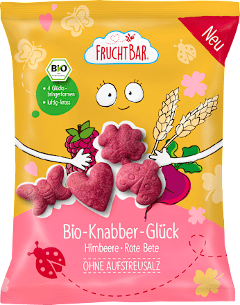 Kindersnack Knabber-Glück Himbeere & Rote Bete ab 3 Jahren FruchtBar