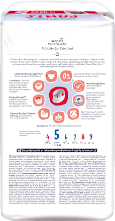 Bugyipelenka Junior, 5-ös méret, 13-18 kg babylove