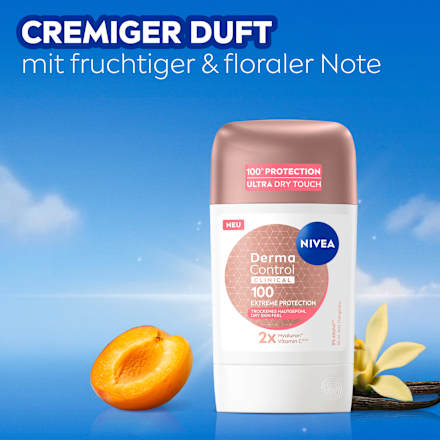 Antitranspirant Deostick Derma Control Clinical Trockenes Hautgefühl NIVEA
