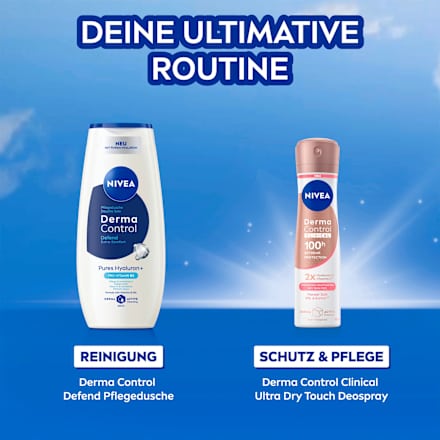 Antitranspirant Deospray Derma Control Clinical Trockenes Hautgefühl NIVEA