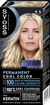Farba do włosów 9_5 Mroźny Perłowy Blond Syoss