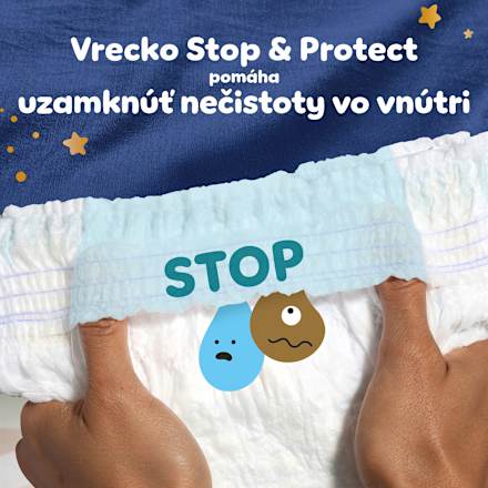 Plienkové nohavičky nočné veľ. 5 (11 - 17 kg) Pampers night pants