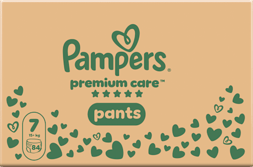 Plienkové nohavičky Premium Care Pants veľ. 7 (15+ kg) Pampers Premium Care