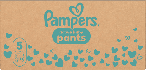 Plienkové nohavičky veľ. 5 (11 - 17 kg) Monthly Pack Pampers active baby