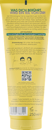 Duschgel Zitronengras Minze Jean&Len