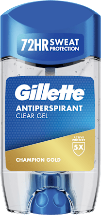 antiperspirant gel Champion Gold Gillette