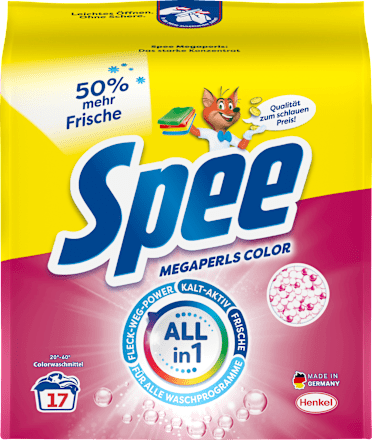 Colorwaschmittel Megaperls Spee