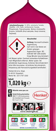 Colorwaschmittel Megaperls Spee