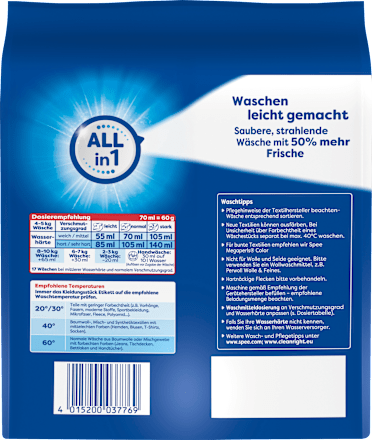 Vollwaschmittel Megaperls Universal Spee