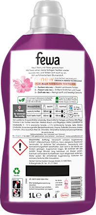 Colorwaschmittel Flüssig Renew Blütenrausch Fewa