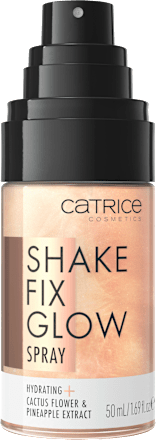 fixační sprej na obličej Shake Fix Glow CATRICE