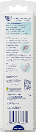 Zahnbürste Sensitive Pure Precision ultra soft Dontodent PRO+