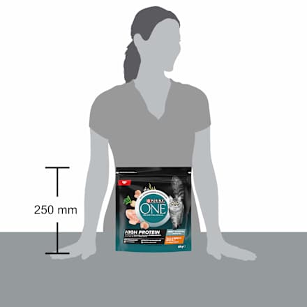 Trockenfutter Katze reich an Huhn, high protein PURINA ONE