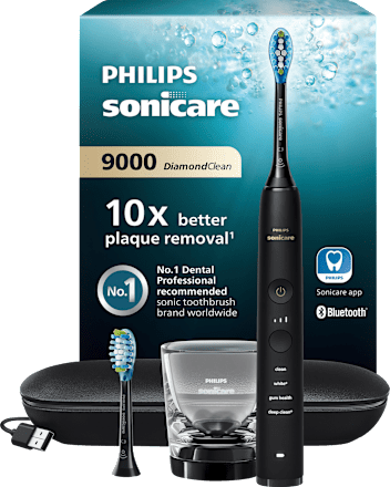 Schallzahnbürste Sonicare Diamond Clean 9000 schwarz Philips Sonicare