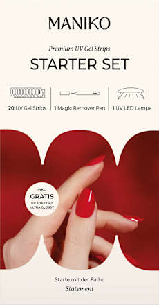 Starterset UV Gel Nagelfolien Statement Maniko