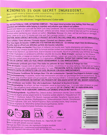 Haarkur Curl Care, Sachet HASK