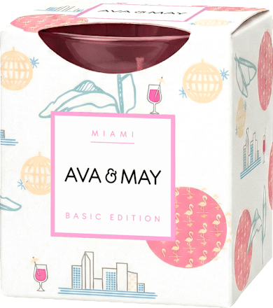 Duftkerze im Glas Miami AVA & MAY