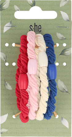 Fonott hajgumi, többszínű s-he stylecollection